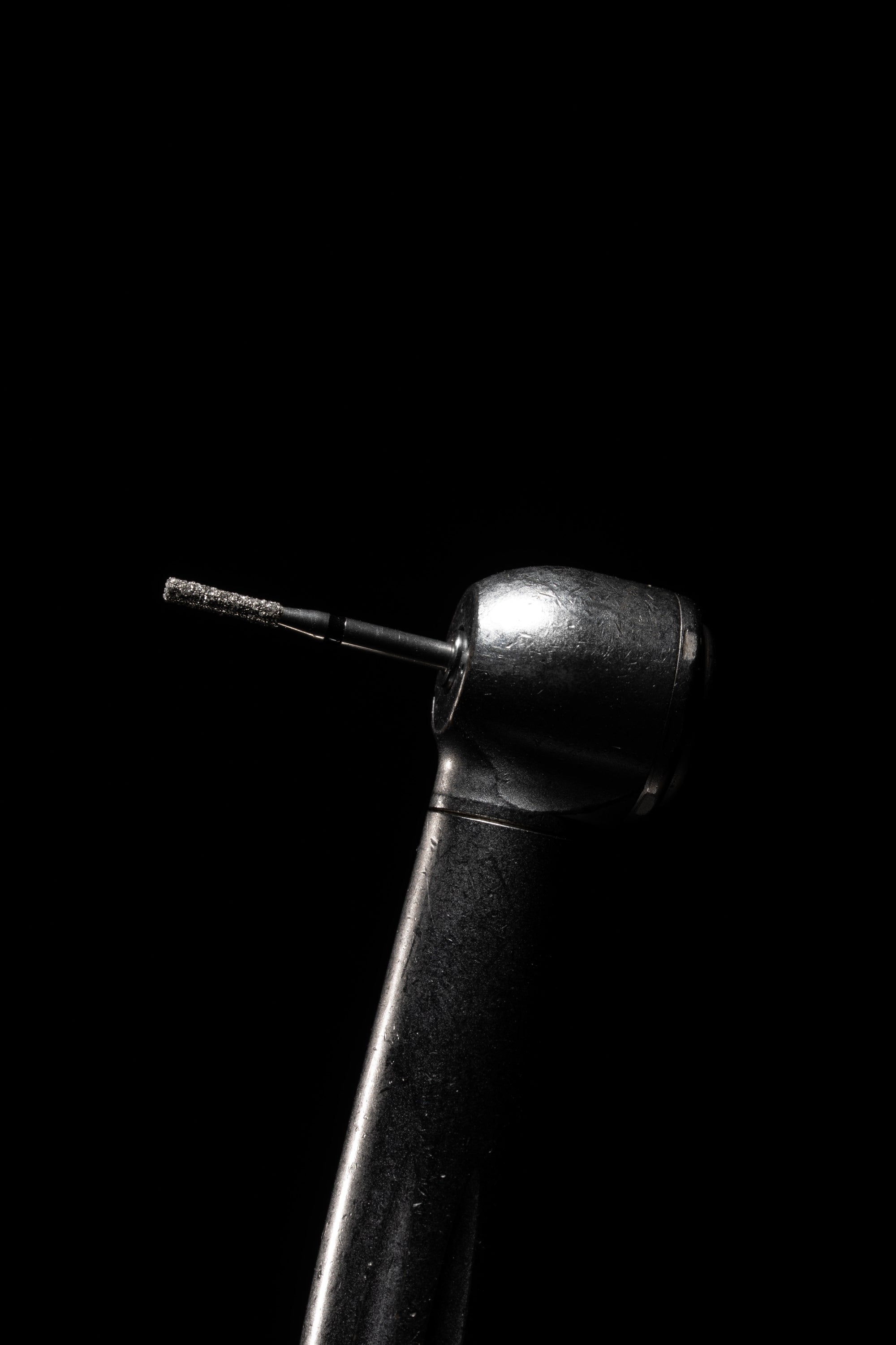 Cylinder Flat End Black