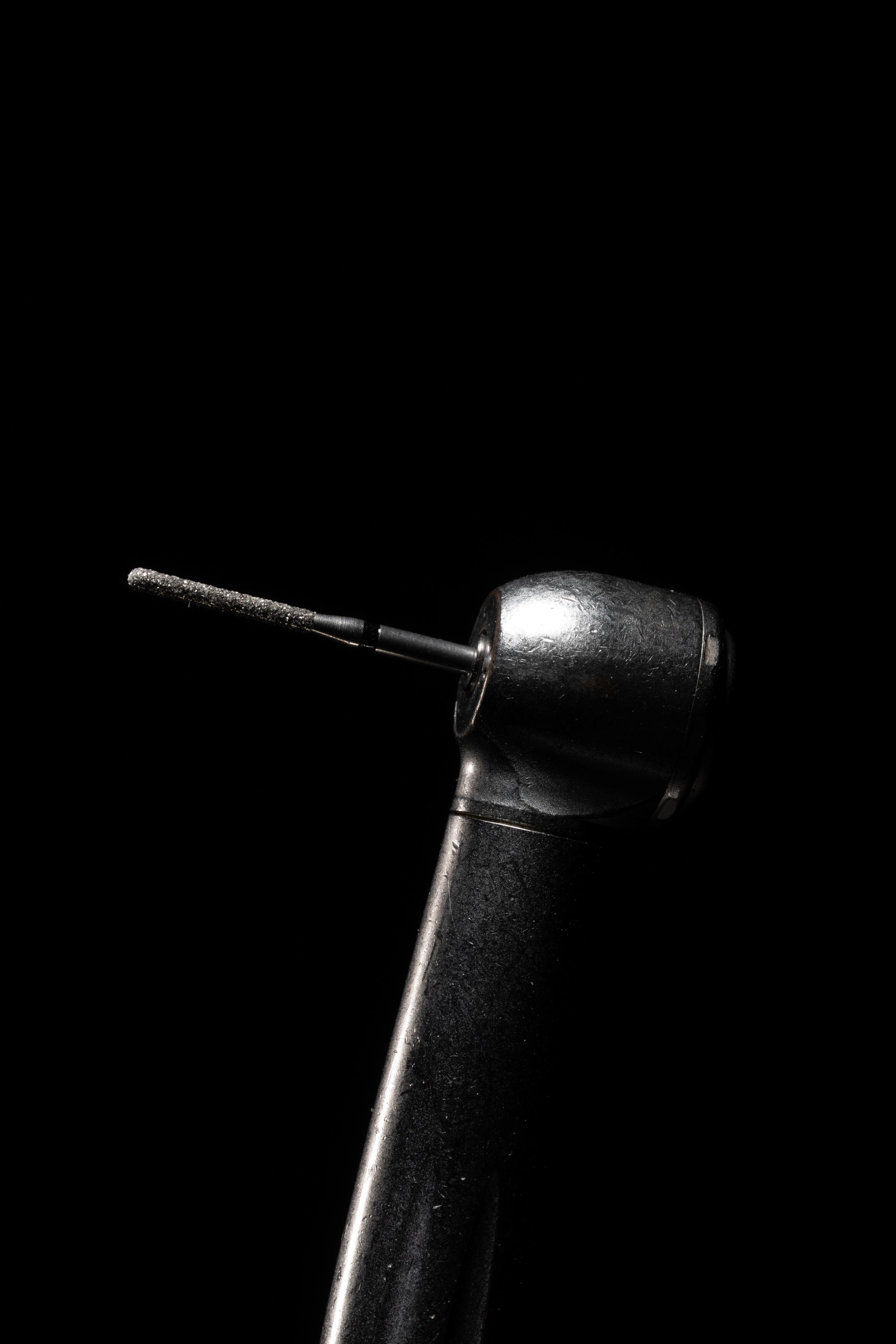 Round-End Cylindrical Shape Black