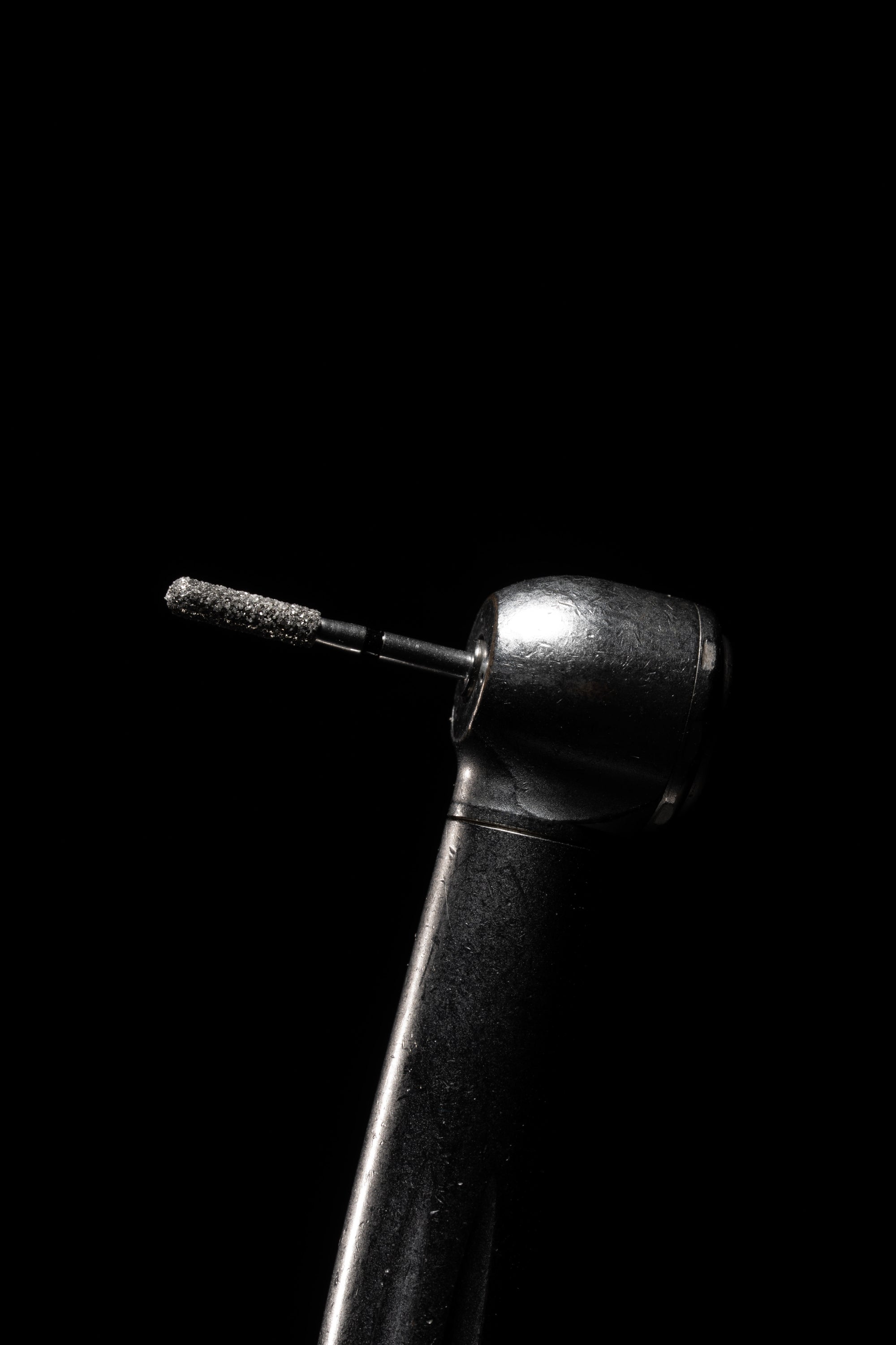 Round-End Cylindrical Shape Black