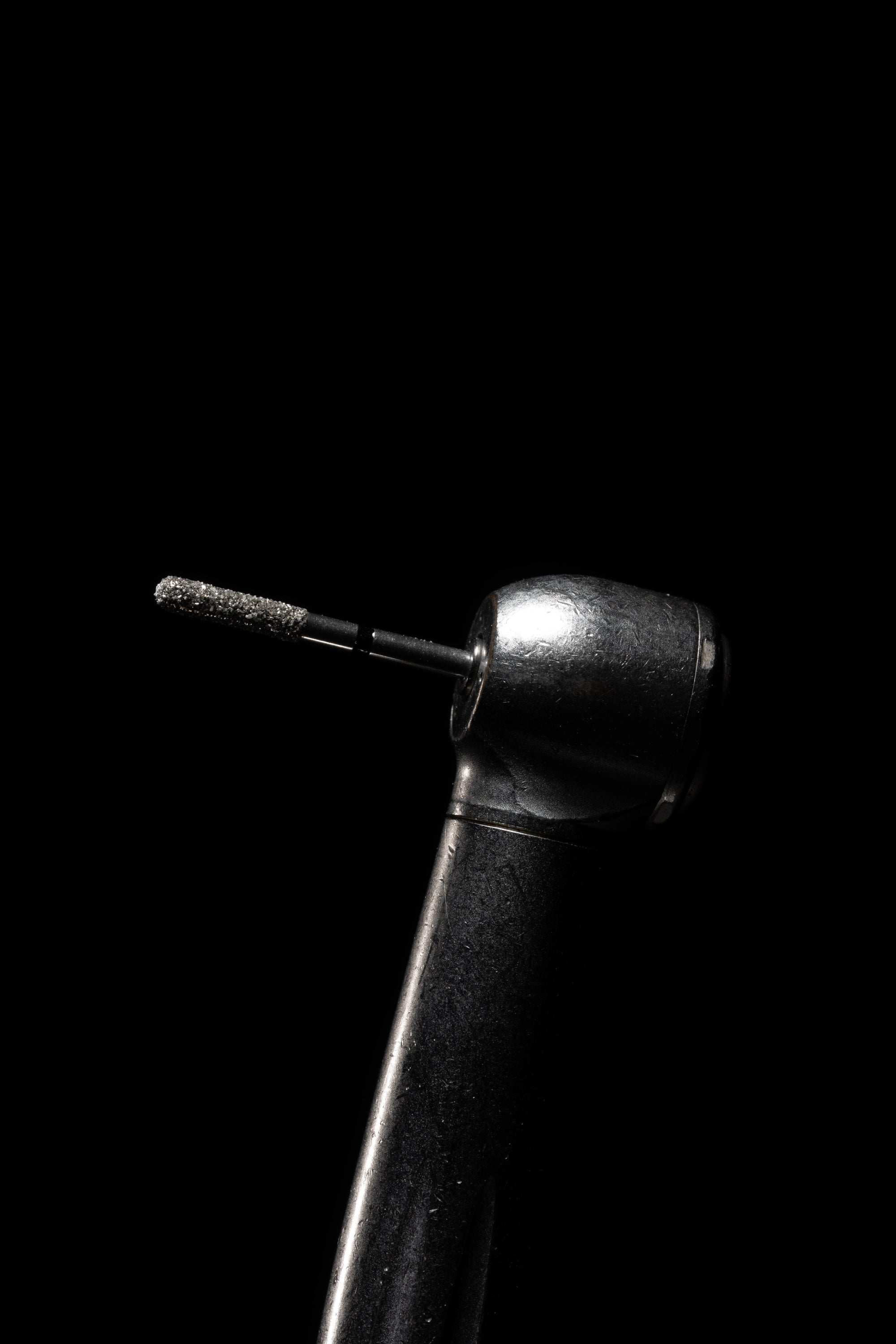 Round-End Cylindrical Shape Black