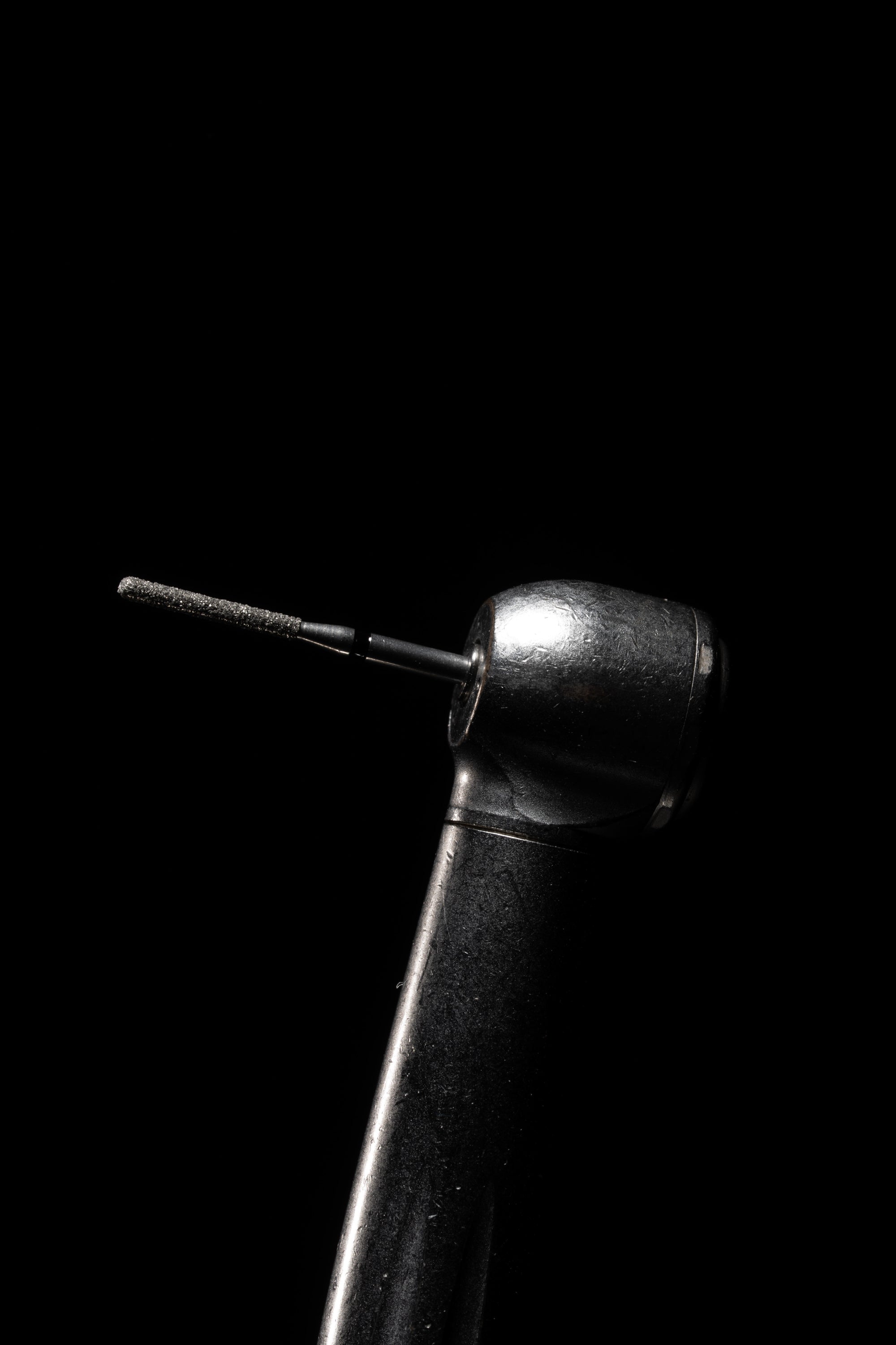 Round-End Cylindrical Shape Black