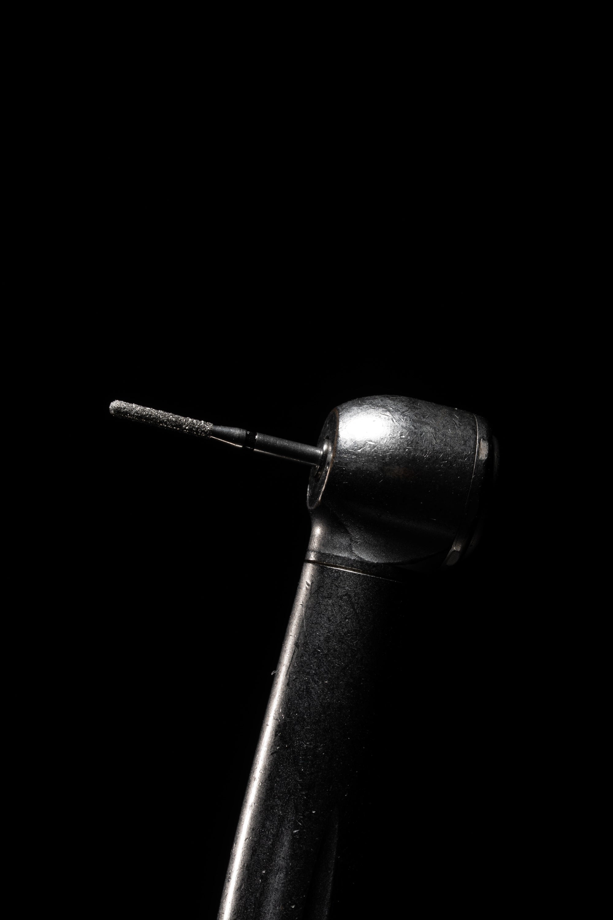 Round-End Cylindrical Shape Black